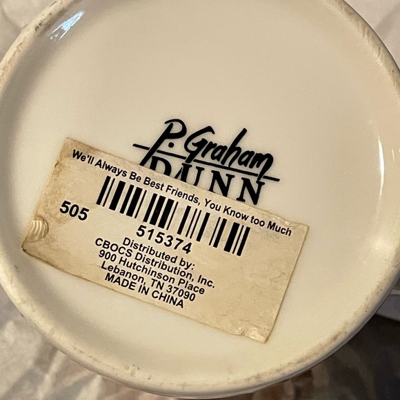 “We’ll always be best friends, you know too much” mug - Picture 5 of 6